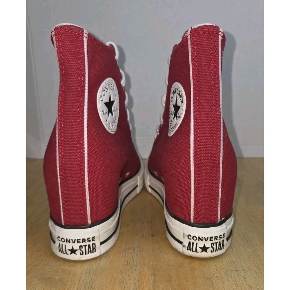 Converse Chuck Taylor All Star Wedge Platform High A12569C Red Womens 9 - Picture 4 of 11